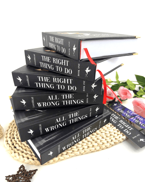 All the Wrong Things & The Right Thing to Do | Dramione Fanfiction Hardcover Set – Collector’s Edition - WizyBook
