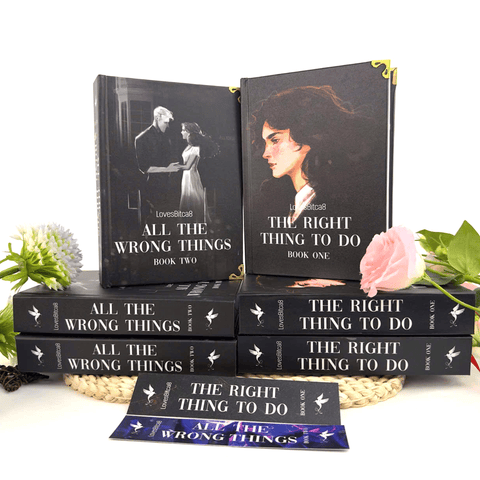 All the Wrong Things & The Right Thing to Do | Dramione Fanfiction Hardcover Set – Collector’s Edition - WizyBook
