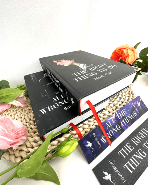 All the Wrong Things & The Right Thing to Do | Dramione Fanfiction Hardcover Set – Collector’s Edition - WizyBook