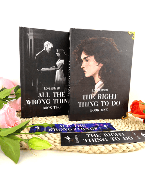 All the Wrong Things & The Right Thing to Do | Dramione Fanfiction Hardcover Set – Collector’s Edition - WizyBook