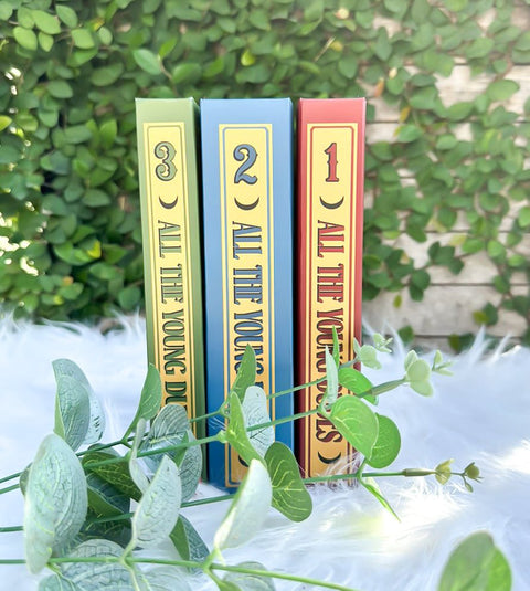 All The Young Dudes Book Volumes 1 - 3 Set with 3 Bookmarks - Hardcover Edition by MsKingBean89 - WizyBook