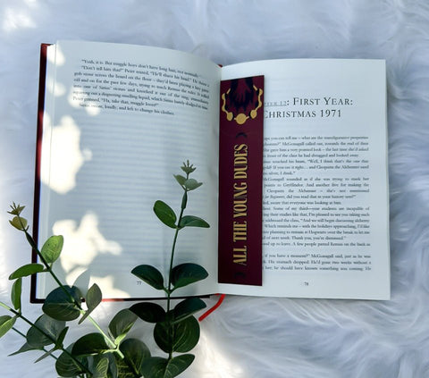 All The Young Dudes Book Volumes 1 - 3 Set with 3 Bookmarks - Hardcover Edition by MsKingBean89 - WizyBook
