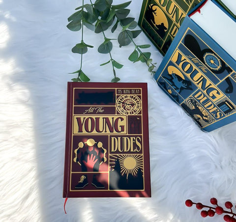 All The Young Dudes Book Volumes 1 - 3 Set with 3 Bookmarks - Hardcover Edition by MsKingBean89 - WizyBook