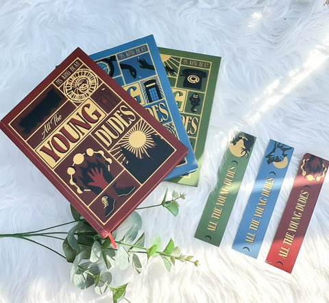 All The Young Dudes Book Volumes 1 - 3 Set with 3 Bookmarks - Hardcover Edition by MsKingBean89 - WizyBook