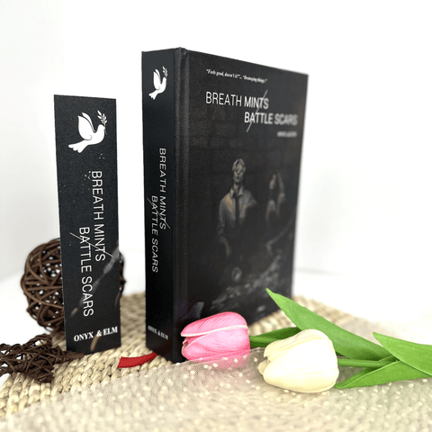 Breath Mints / Battle Scars Book - Deluxe Edition with Illustrations + Exclusive Bookmark - WizyBook