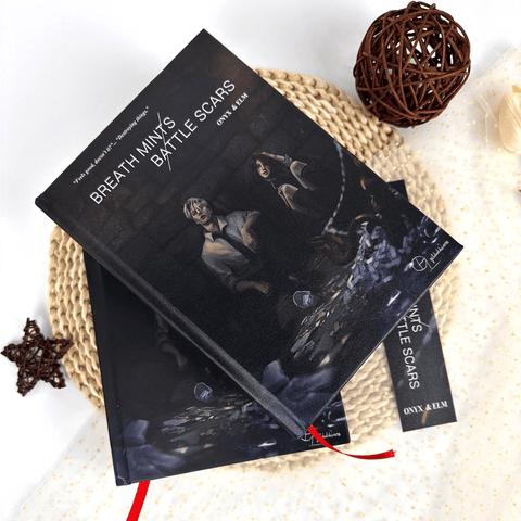 Breath Mints / Battle Scars Book - Deluxe Edition with Illustrations + Exclusive Bookmark - WizyBook