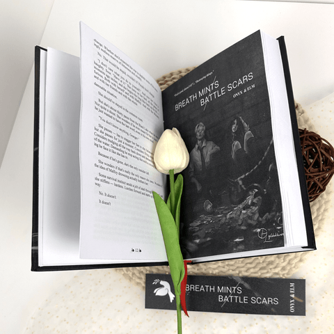 Breath Mints / Battle Scars Book - Deluxe Edition with Illustrations + Exclusive Bookmark - WizyBook