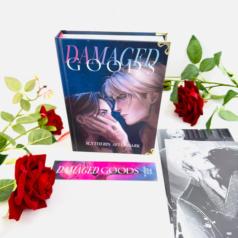 Damaged Goods Book by L.J. Shen - All Saints High 4, Deluxe Edition with 1 Bookmark + 2 A5 Posters Included - WizyBook