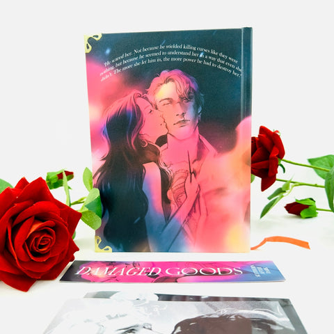 Damaged Goods Book by L.J. Shen - All Saints High 4, Deluxe Edition with 1 Bookmark + 2 A5 Posters Included - WizyBook