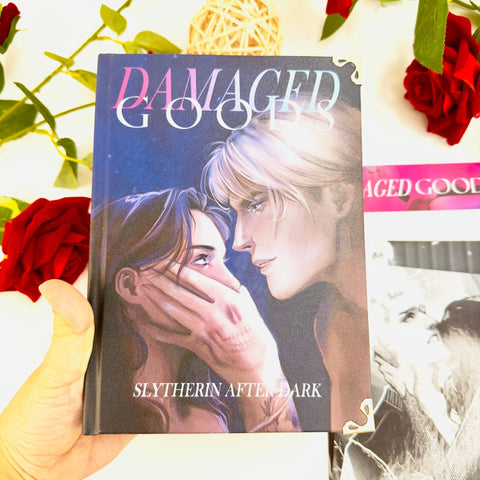 Damaged Goods Book by L.J. Shen - All Saints High 4, Deluxe Edition with 1 Bookmark + 2 A5 Posters Included - WizyBook