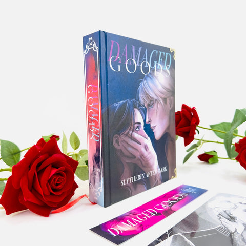 Damaged Goods Book by L.J. Shen - All Saints High 4, Deluxe Edition with 1 Bookmark + 2 A5 Posters Included - WizyBook