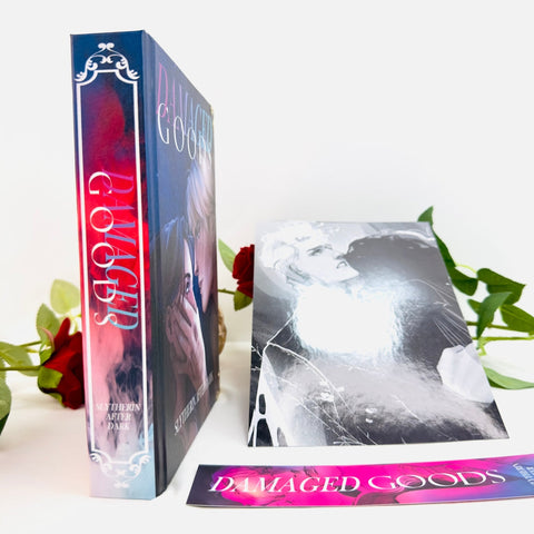 Damaged Goods Book by L.J. Shen - All Saints High 4, Deluxe Edition with 1 Bookmark + 2 A5 Posters Included - WizyBook