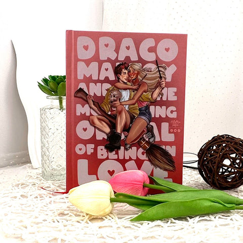 DMATMOOBIL – Draco Malfoy and The Mortifying Ordeal Of Being In Love, Pink Hardcover Edition, Dramione Fanfiction by isthisselfcare - WizyBook