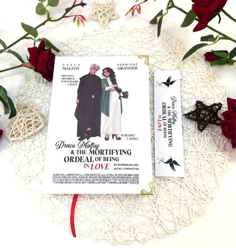 Draco Malfoy and The Mortifying Ordeal Of Being In Love – Dramione Fanfiction Novel by isthisselfcare, Hardcover Edition - WizyBook