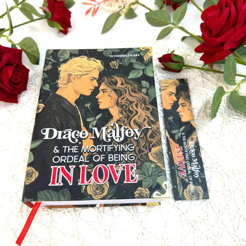 Draco Malfoy and The Mortifying Ordeal Of Being In Love, Limited Pink Hardcover Edition, Dramione Fanfic by isthisselfcare New cover - WizyBook