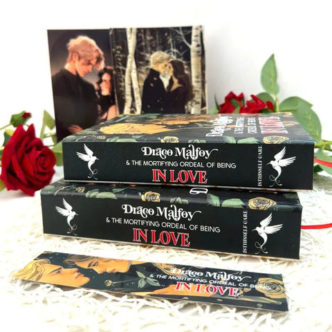 Draco Malfoy and The Mortifying Ordeal Of Being In Love, Limited Pink Hardcover Edition, Dramione Fanfic by isthisselfcare New cover - WizyBook