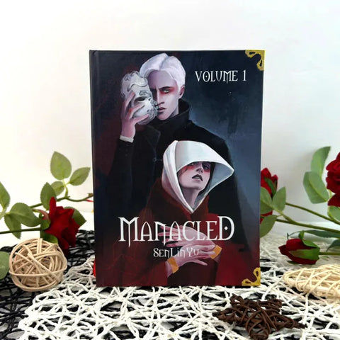 Manacled Book - Deluxe 3-Volume Edition with Illustrations - Complete Series. Exclusive Poster Gift Set & Bookmark Included, New version