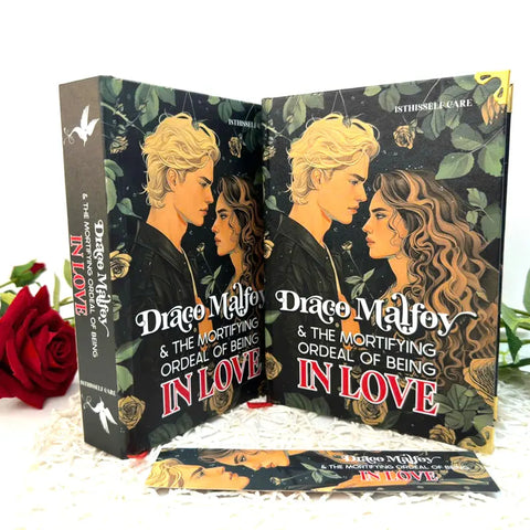 Draco Malfoy and The Mortifying Ordeal Of Being In Love, Limited Pink Hardcover Edition, Dramione Fanfic by isthisselfcare New cover