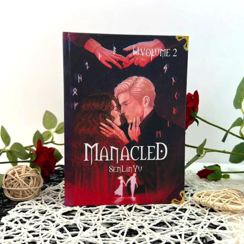 Manacled Book - Deluxe 3-Volume Edition with Illustrations - Complete Series. Exclusive Poster Gift Set & Bookmark Included, New version