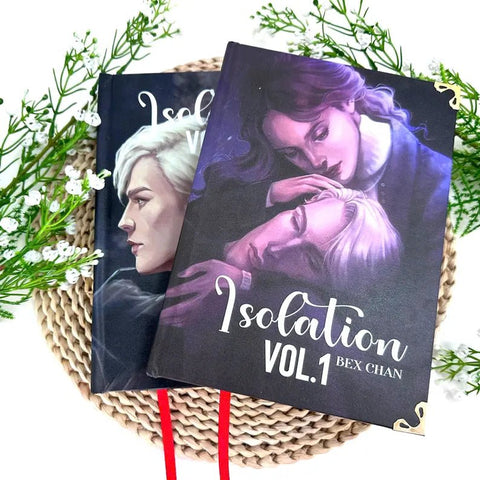 ISOLATION Book . Isolation 2 style Hardcover Bookbinding. Hardcover Collection . gift for her with 2 bonus posters - WizyBook