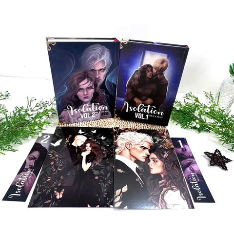 ISOLATION Book . Isolation 2 style Hardcover Bookbinding. Hardcover Collection . gift for her with 2 bonus posters - WizyBook