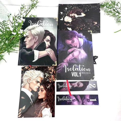 ISOLATION Book . Isolation 2 style Hardcover Bookbinding. Hardcover Collection . gift for her with 2 bonus posters - WizyBook