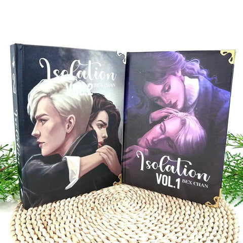 ISOLATION Book . Isolation 2 style Hardcover Bookbinding. Hardcover Collection . gift for her with 2 bonus posters - WizyBook