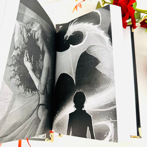 Manacled Book - Deluxe 3 - Volume Edition with Illustrations - Complete Series. Exclusive Poster Gift Set & Bookmark Included, New version, Black vesion - WizyBook