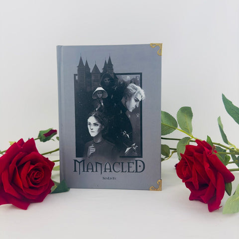 Manacled Book - Deluxe 3 - Volume Edition with Illustrations - Complete Series. Exclusive Poster Gift Set Included - WizyBook