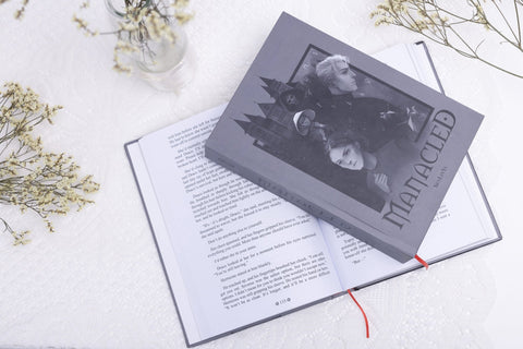 Manacled Book – Deluxe 3 - Volume Edition with Illustrations, Complete Series, Poster Gift Set - WizyBook
