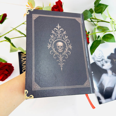 Manacled Book - Deluxe Single - Volume Edition with Illustrations - Complete Series, Black Hardcover, Exclusive Poster Gift Set & Bookmark Included - WizyBook