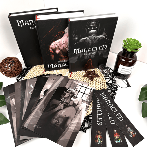 Manacled Book Series – Deluxe 3 - Volume Set with New Artwork, Illustrated Editions, Full Saga, Exclusive Poster Included - WizyBook