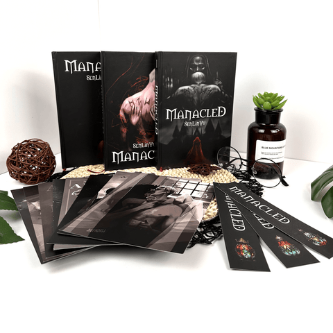 Manacled Book Series – Deluxe 3 - Volume Set with New Artwork, Illustrated Editions, Full Saga, Exclusive Poster Included - WizyBook