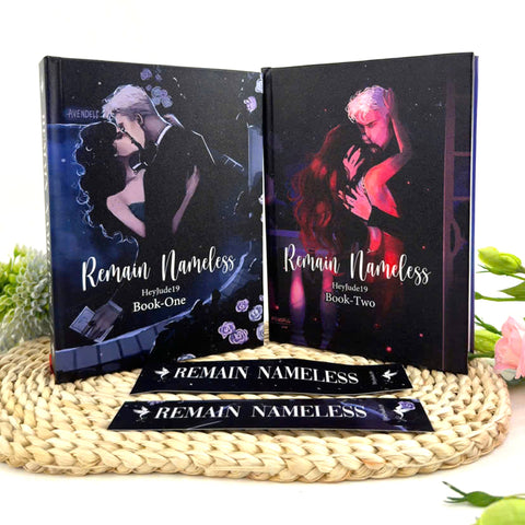 Remain Nameless Book Series by HeyJude19 – Book One & Book Two Hardcover Set (Complete Edition) - WizyBook