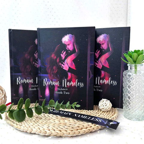 Remain Nameless Book Series by HeyJude19 – Book One & Book Two Hardcover Set (Complete Edition) - WizyBook