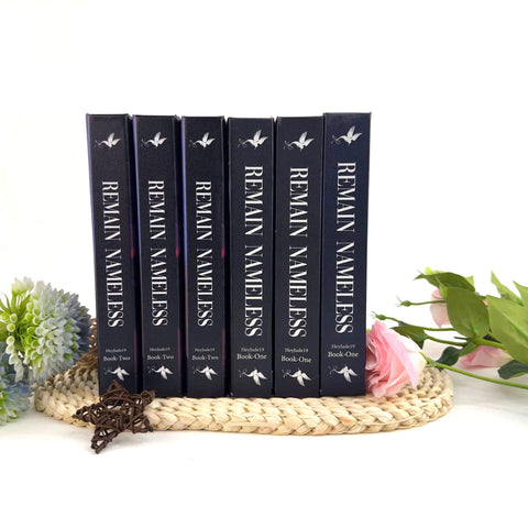 Remain Nameless Book Series by HeyJude19 – Book One & Book Two Hardcover Set (Complete Edition) - WizyBook