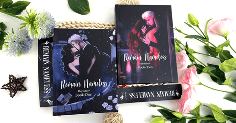 Remain Nameless Book Series by HeyJude19 – Hardcover Edition, Books One & Two (Complete Set) - WizyBook