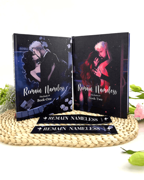 Remain Nameless Book Series by HeyJude19 – Hardcover Edition, Books One & Two (Complete Set) - WizyBook