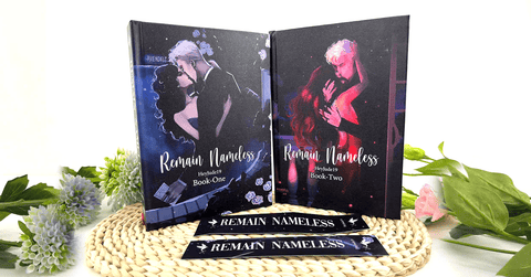 Remain Nameless Book Series by HeyJude19 – Hardcover Edition, Books One & Two (Complete Set) - WizyBook