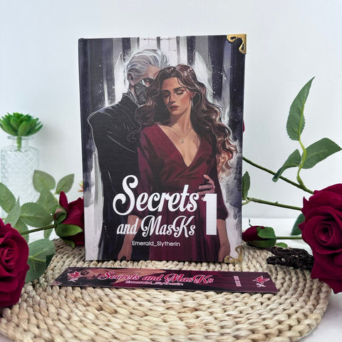 Secrets and Masks book. Hardcover. Complete set. 2 - volume hardcover collection with 2 bonus posters - WizyBook