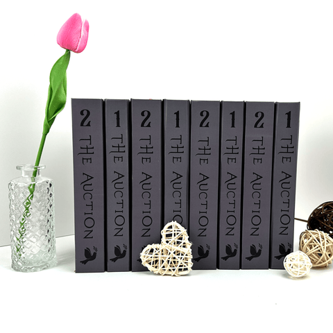 The Auction by LovesBitca8 – Complete Hardcover Set (Rights & Wrongs) | Dramione Fanfiction | 2 Volumes + Exclusive Poster - WizyBook
