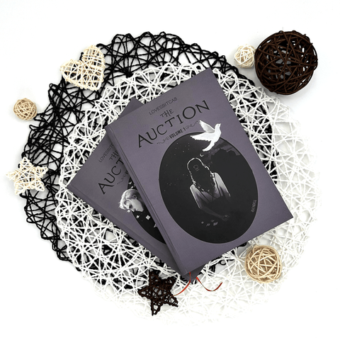 The Auction by LovesBitca8 – Complete Hardcover Set (Rights & Wrongs) | Dramione Fanfiction | 2 Volumes + Exclusive Poster - WizyBook