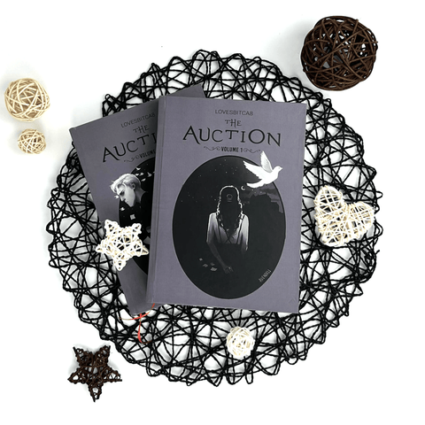 The Auction by LovesBitca8 – Complete Hardcover Set (Rights & Wrongs) | Dramione Fanfiction | 2 Volumes + Exclusive Poster - WizyBook