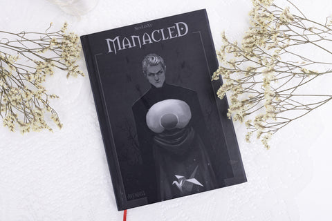 Manacled Book - Deluxe 3-Volume Edition with Illustrations - Complete Series. Exclusive Poster Gift Set Included - WizyBook