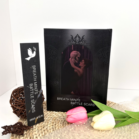 Breath Mints / Battle Scars Book, Deluxe Edition with Illustrations - Complete Series. Exclusive bookmark included - WizyBook