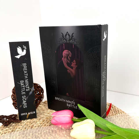 Breath Mints / Battle Scars Book, Deluxe Edition with Illustrations - Complete Series. Exclusive bookmark included - WizyBook