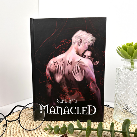 Manacled Book - Deluxe 3-Volume Edition with Illustrations - Complete Series. Exclusive Poster Gift Set Included - WizyBook