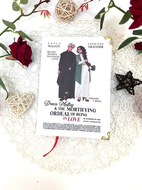 Draco Malfoy and The Mortifying Ordeal Of Being In Love – Dramione Fanfiction Novel by isthisselfcare, Hardcover Edition