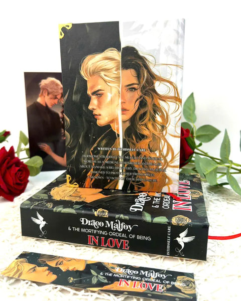 Draco Malfoy and The Mortifying Ordeal Of Being In Love, Limited Pink Hardcover Edition, Dramione Fanfic by isthisselfcare New cover