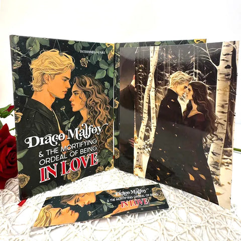 Draco Malfoy and The Mortifying Ordeal Of Being In Love, Limited Pink Hardcover Edition, Dramione Fanfic by isthisselfcare New cover